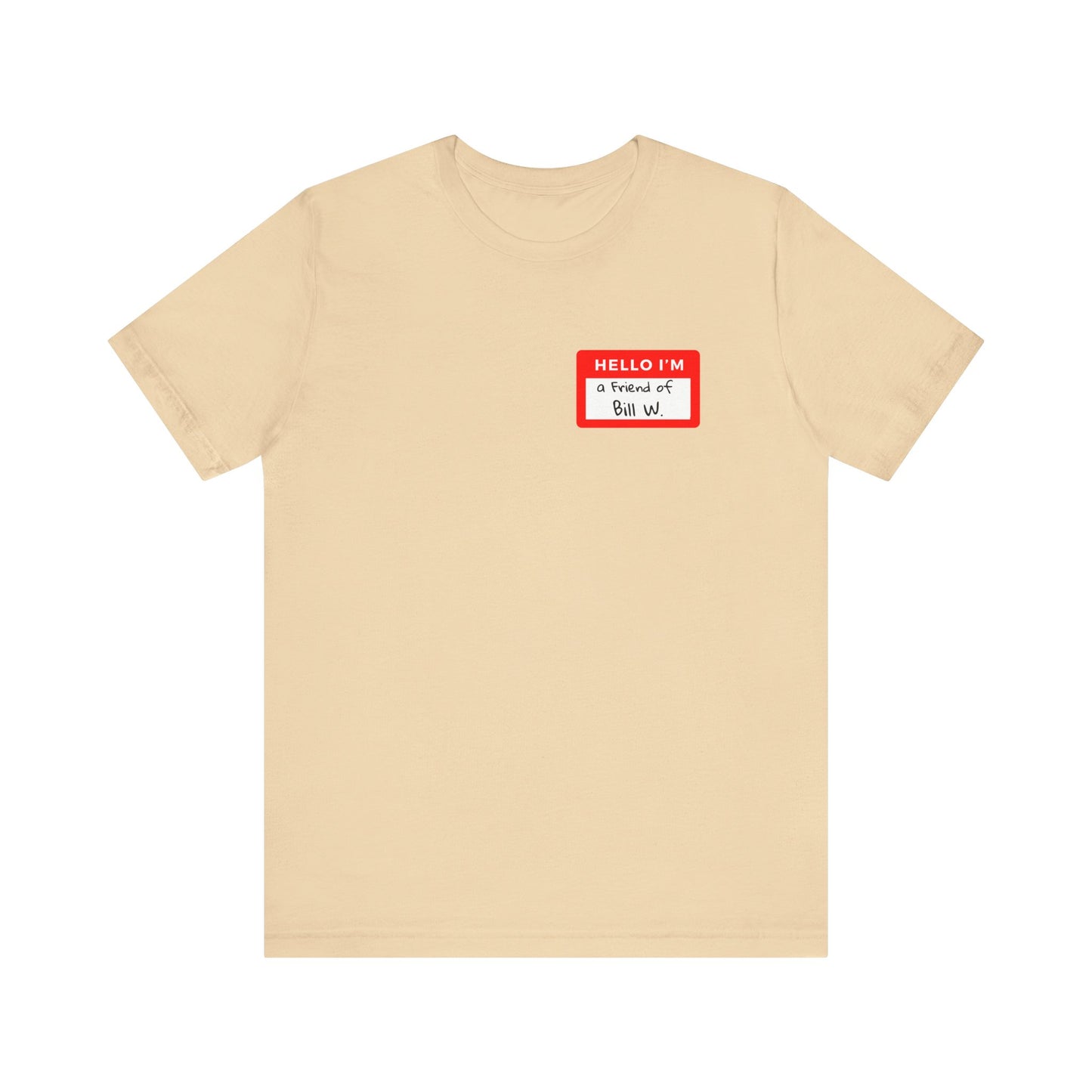 Recovery Name Tag Tee