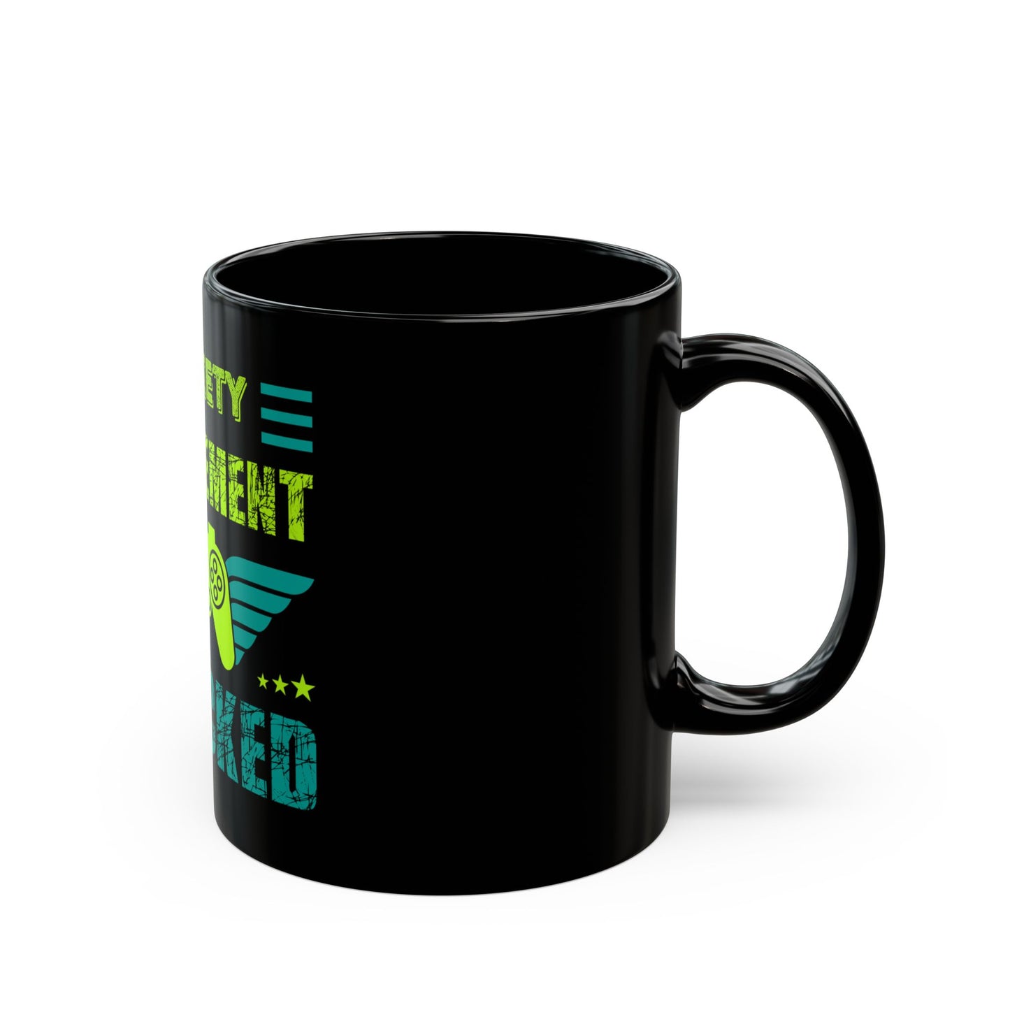 Mug - Sobriety Achievement Unlocked Black 11oz/15oz