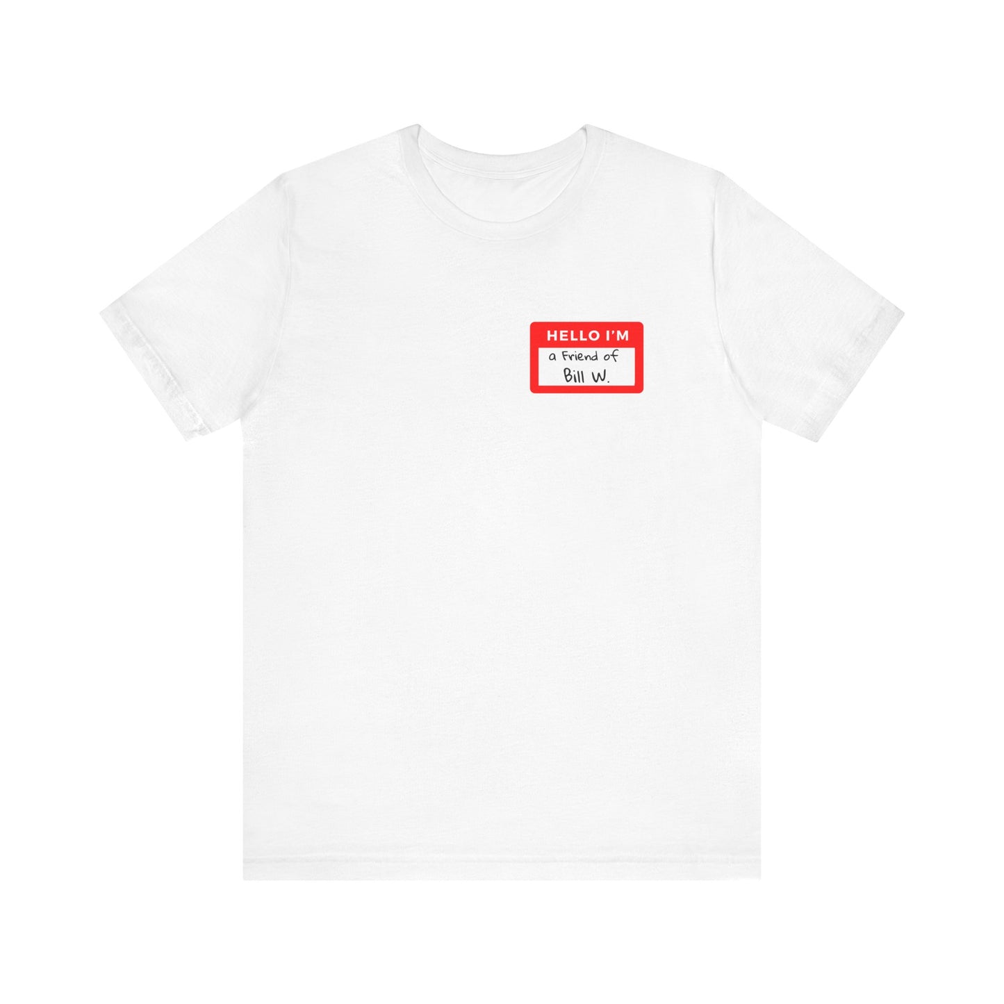 Recovery Name Tag Tee