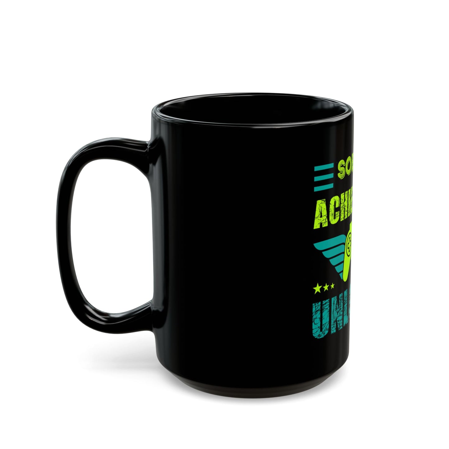 Mug - Sobriety Achievement Unlocked Black 11oz/15oz