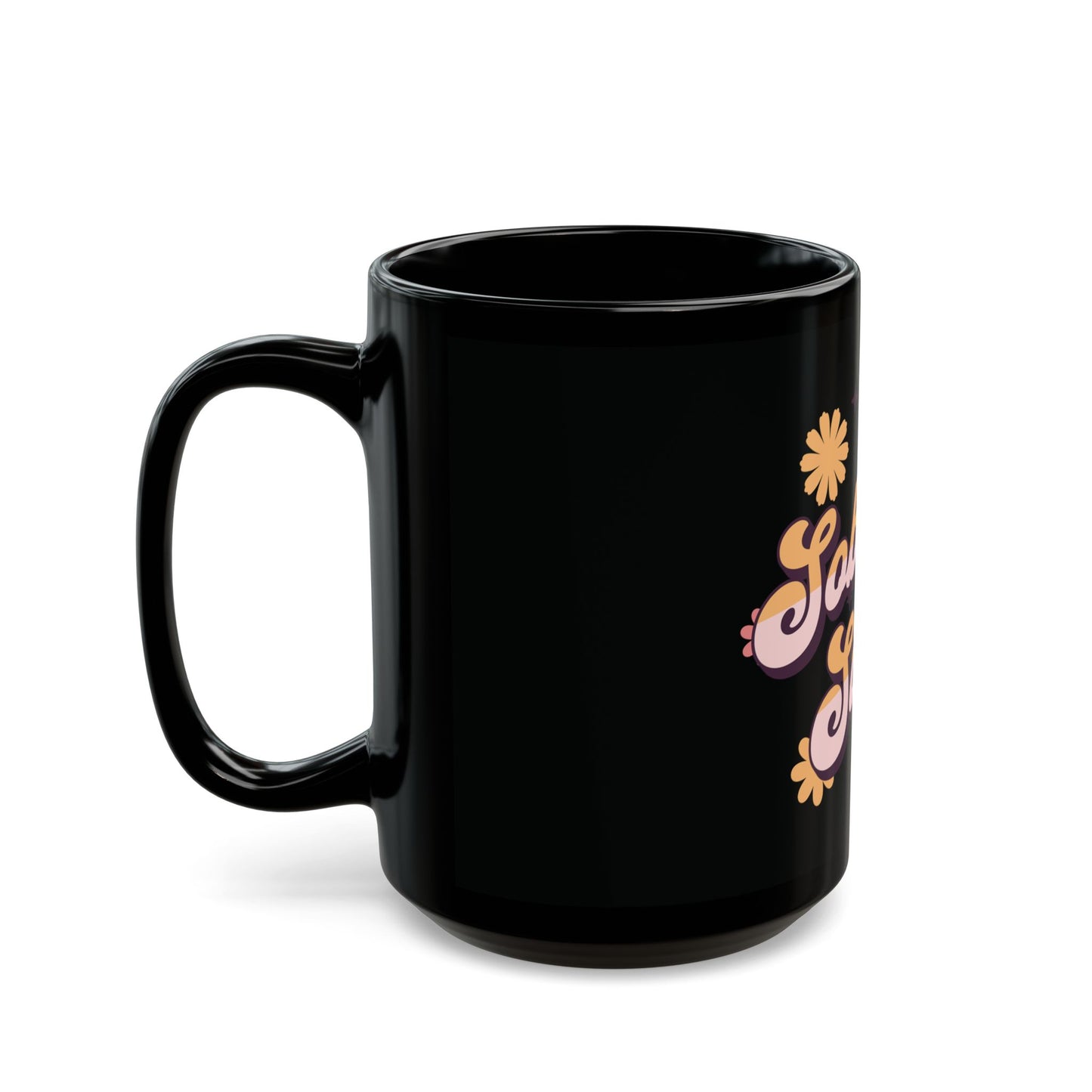 Mug Sobriety Sisters Groovy Design 11oz/15oz